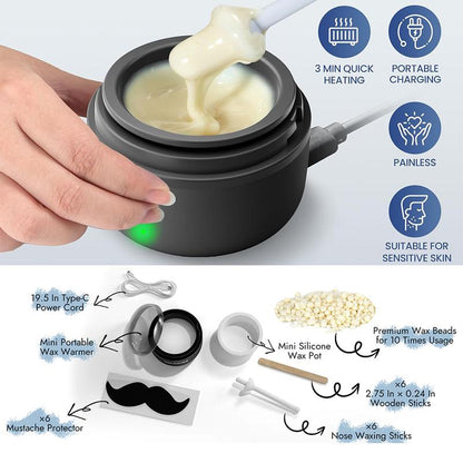 PureWax™ Nose & Face Waxing Kit